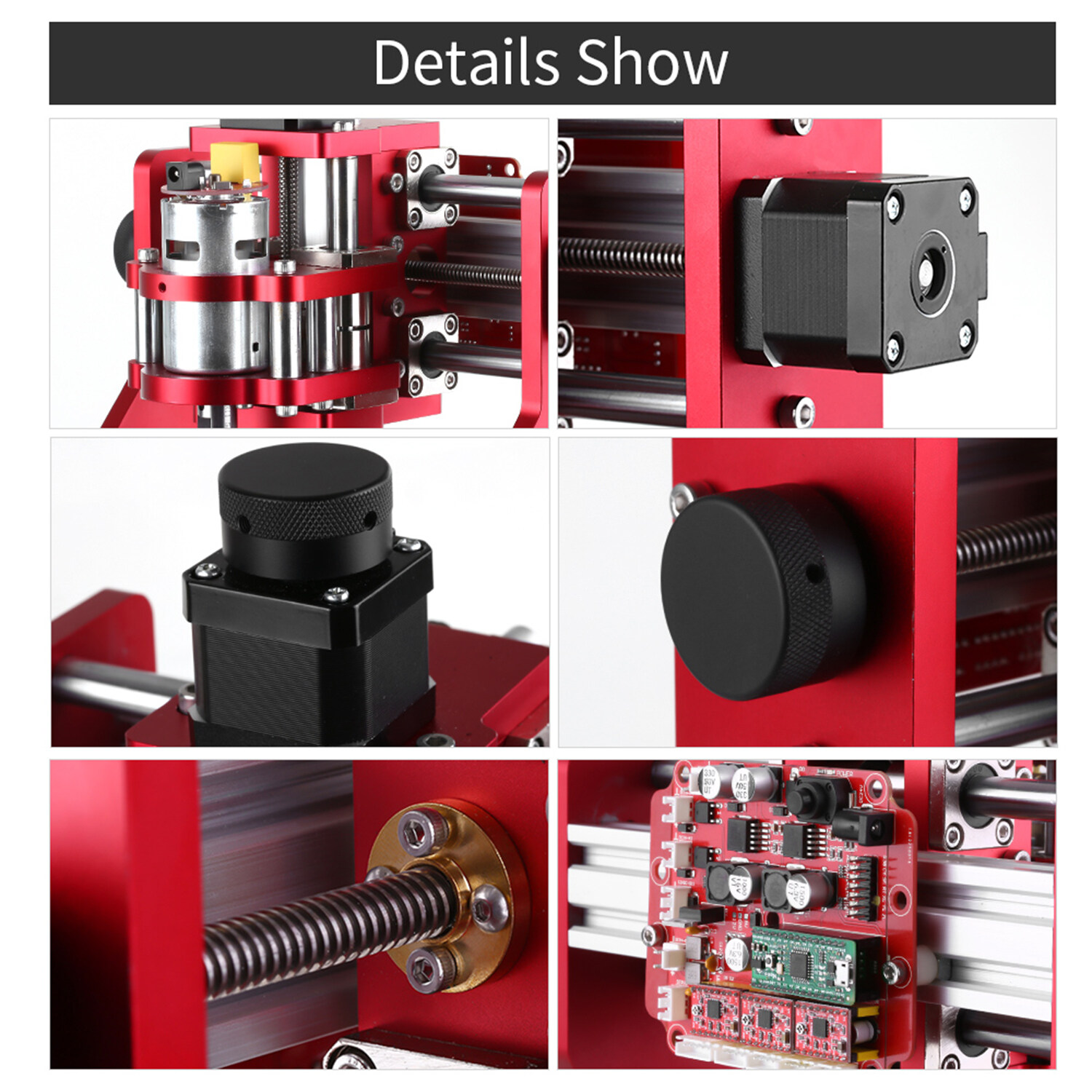 5500mw Mini CNC Router 1310 CNC Metal Engraving Milling Machine Kit PCB