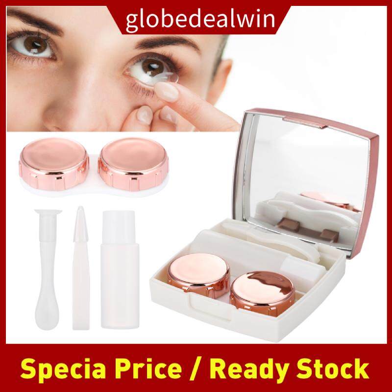3 สี Mini ที่เก็บคอนแทคเลนส์ Eye Care ที่ใส่เลนส์กรณีกระจกพกพากล่อง 3 สี Mini ที่เก็บคอนแทคเลนส์ Eye Care ที่ใส่เลนส์กรณีกระจกพกพากล่อง