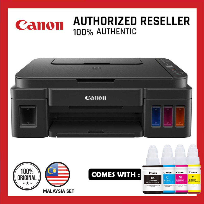 Canon Pixma G All In One Wireless Refillable Ink Tank Printer Lazada