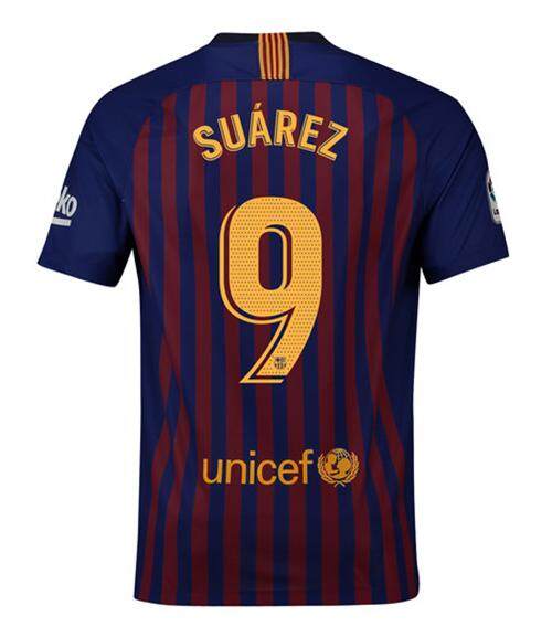 Top Quality 18/19 Barcelona Football Jersey Coutinho 7 Suárez 9 Messi 10