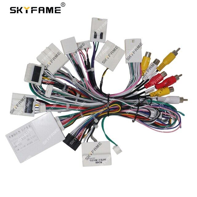 Skyfame Car Pin Wiring Harness Adapter Canbus Box Decoder For Nissan