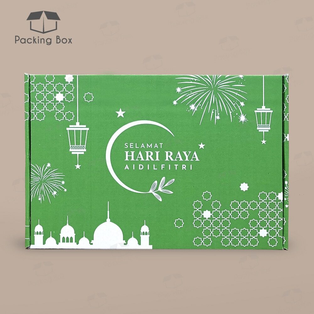 Hari Raya Colour Gift Box Craft Paper Box Pizza Box Carton Box Kotak