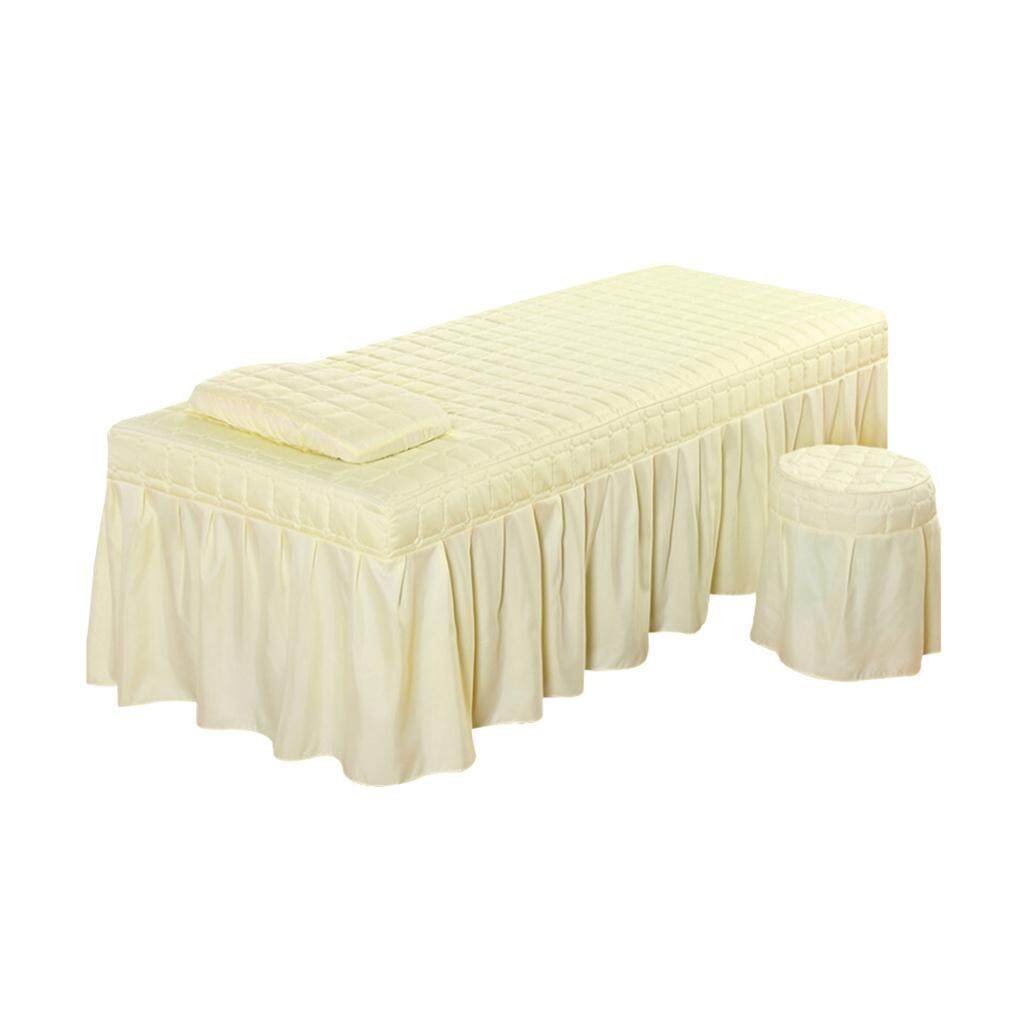 BolehDeals 190x80 cm SPA Massage Chăn Ga Gối Chân Váy Linen Làm Đẹp Tấm với Mặt Lỗ