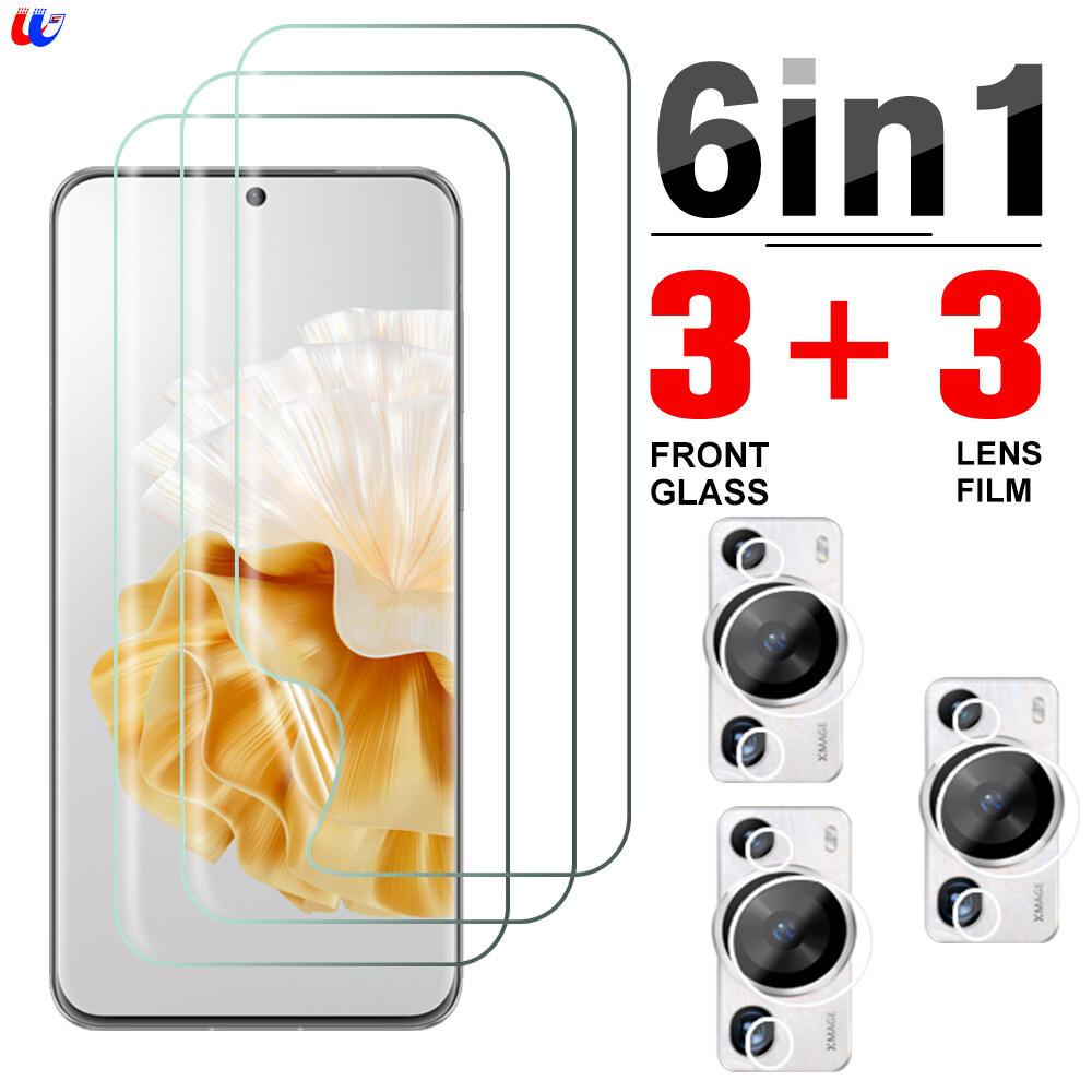 6in1 Hydrogel Soft Film For Huawei P60 Pro 4G Camera Lens Screen