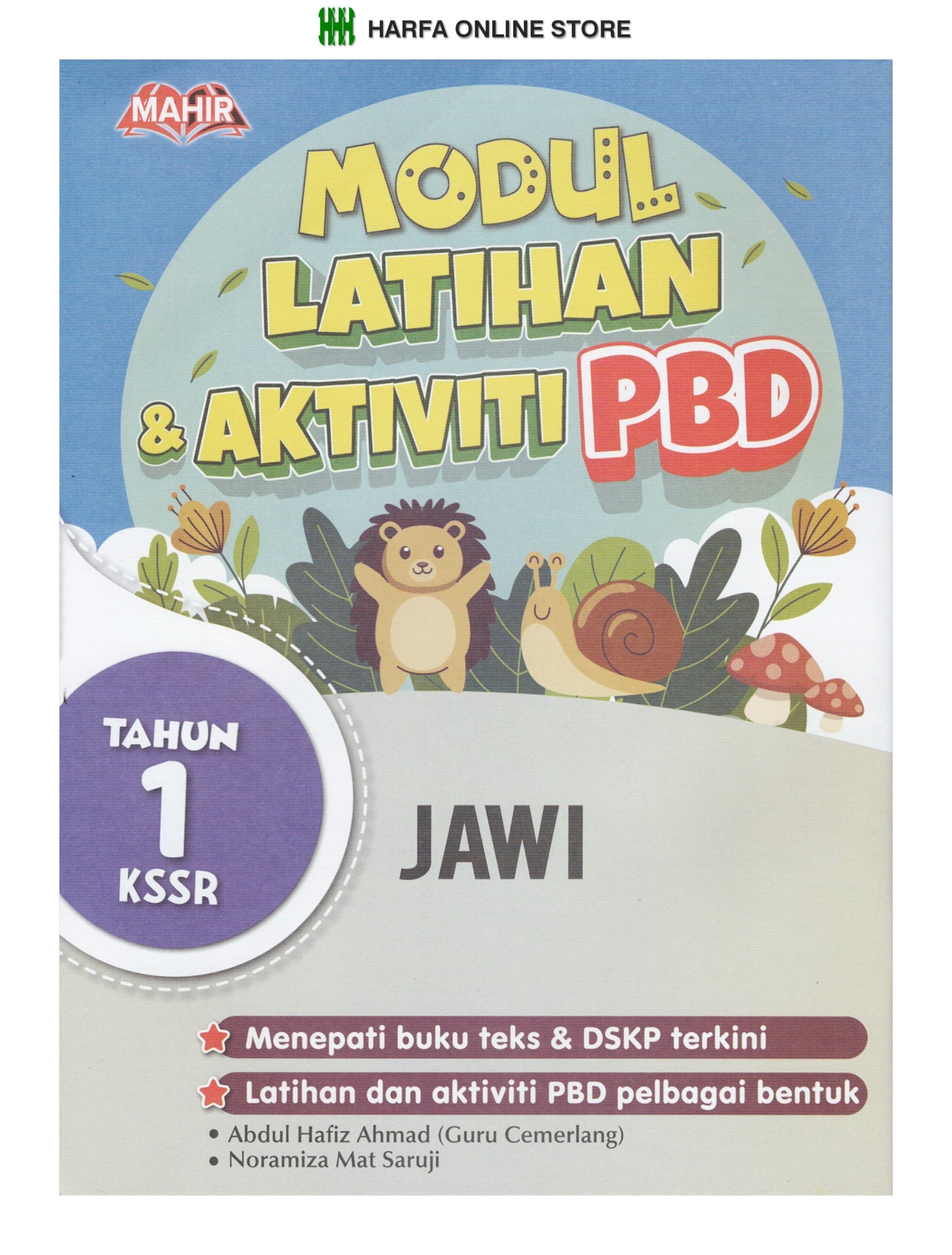 BUKU LATIHAN MODUL LATIHAN AKTIVITI PBD JAWI TAHUN 1 KSSR Lazada