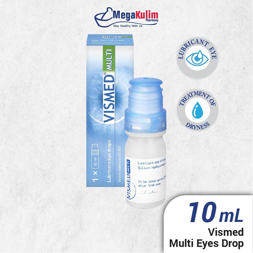 Vismed Multi Lubricant Eye Drops Ml X Ml Lazada