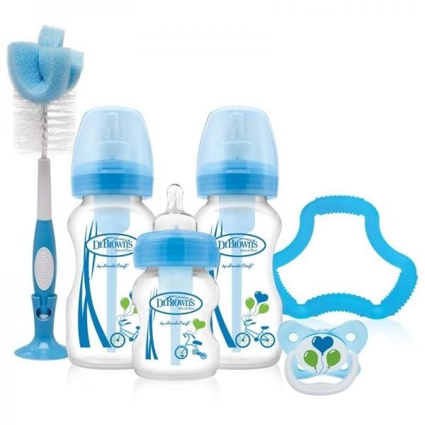 DR. BROWNS WIDE-NECK OPTIONS BLUE GIFT SET