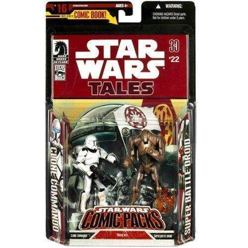 Aksi Tokoh Paket Komik Tales #22 Klon Commando dan Super Battle Droid-Internasional