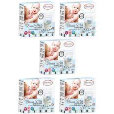Autumnz Double Ziplock Breastmilk Storage Bag 7 oz (5 Packs)
