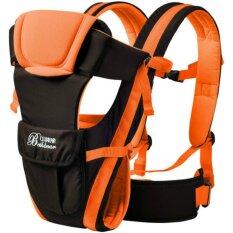 Baby Carrier Multifunctional Backpack Sling (Orange)