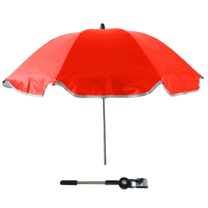 Baby Stroller Carriages UV Protection Umbrella Sunshade 360 Degrees Adjustable Direction Stroller Accessories for Most Baby Stroller Red - intl Singapore