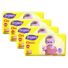 Drypers Classic Family Pack (15kg++) -XXL42 (4 pack)