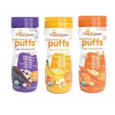 Happy Baby Happy Puff 60gm (Sweet Potato,Blueberry,Banana)