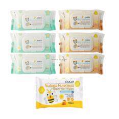 K-MOM Naturefree Organic Premium Wet Wipes 100s x 6 packs