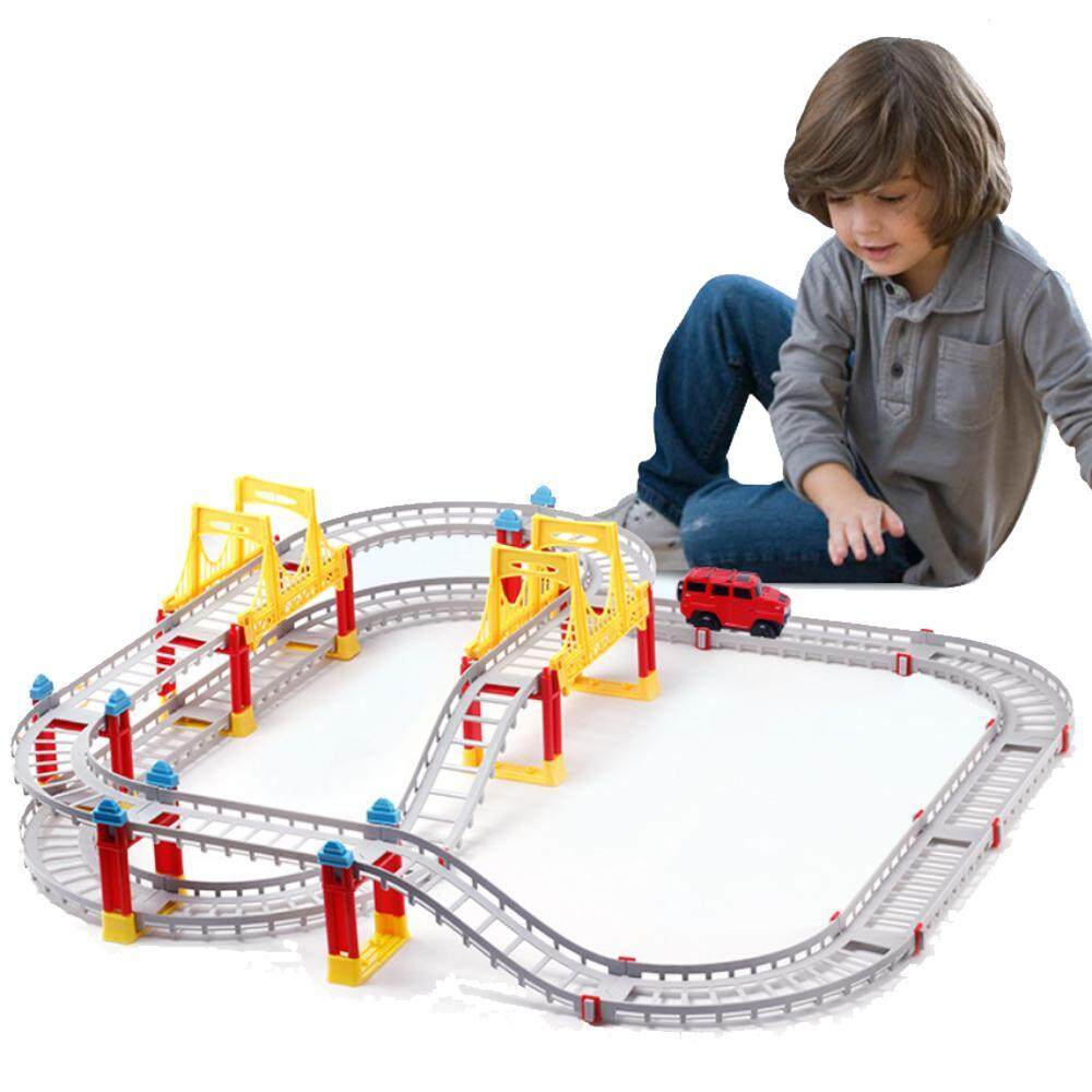 kids train with track