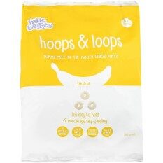 Bellies Hoops Loops Yummy Melt-In-The-Mouth Cereal Puffs Banana 50G