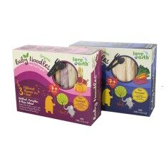 ORGANIC BABY NOODLES BEETROOT PUMPKIN PLAN WHEAT 180G 30G X 6 SERVING ORGANIC BABY NOODLES CARROT SWEET POTATO SPANICH 180G 30G X 6 SERVING