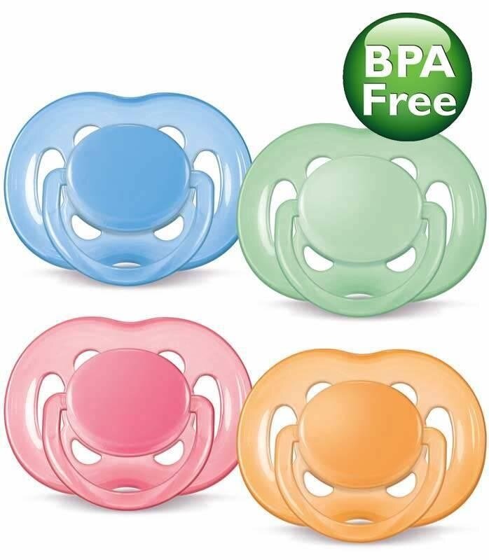PHILIPS AVENT SOOTHER FREEFLOW BPA FREE-6-18M TWIN PACK