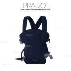 PRADO Cross Back Baby Carrier Bag 1088 Front Breathable Infant Backpack TKB-BAG-1088-DB