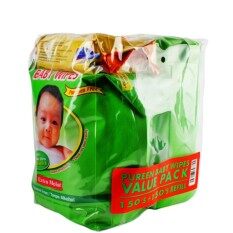 Pureen Baby Wipes 150 Wipes + Refill Pack 150 Wipes - FRAGRANCE