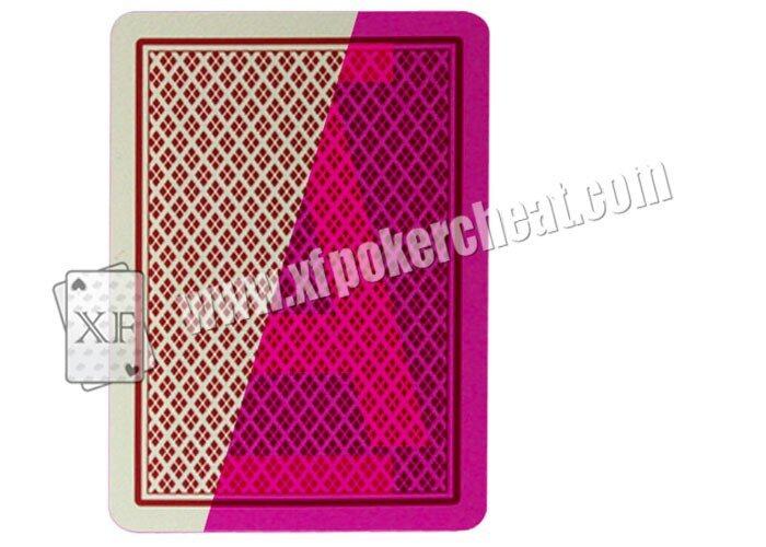 Xf Belgia Copag 2 Indeks Plastik Kartu Remi. marked Cards Forcontact Lensa. permainan Poker. lensa UV. filter Warna. properti Sulap-Merah-Intl