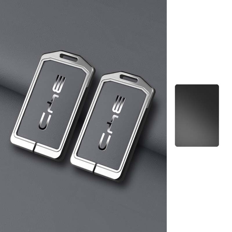 For BYD ATTO 3 Dolphin Sea BYD NFC Smart Card Zinc Alloy Leather Car