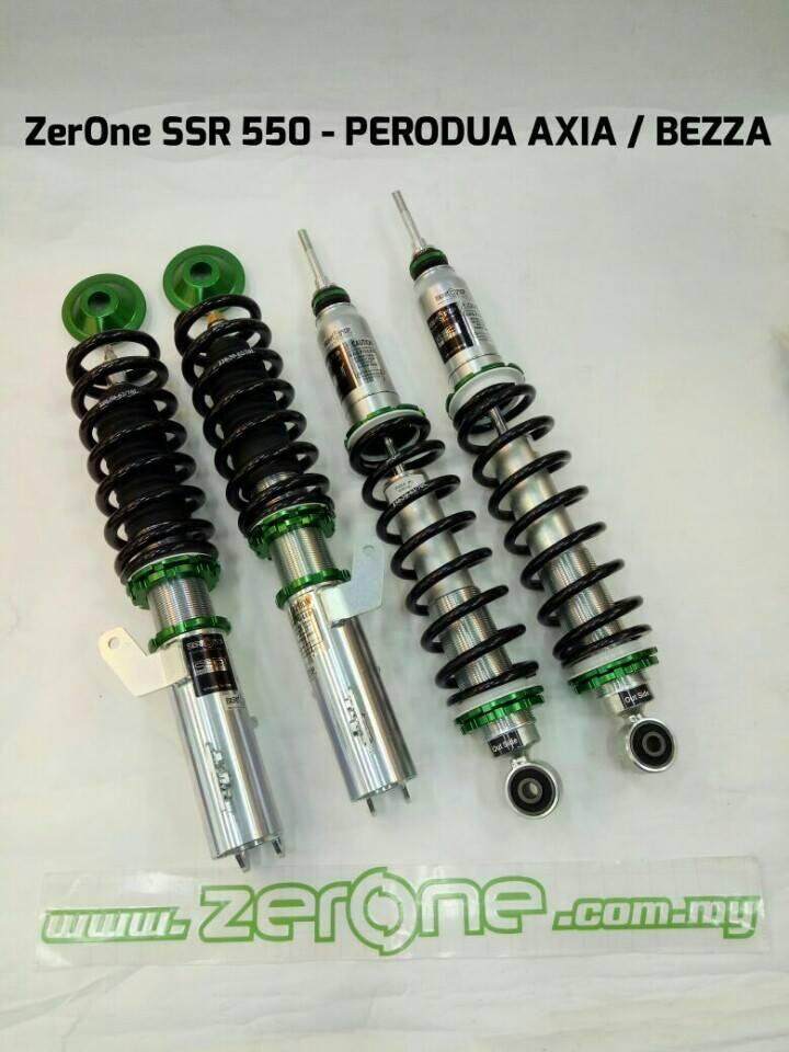 Perodua Axia Bezza Zerone Ssr Fully Adjustable Suspension