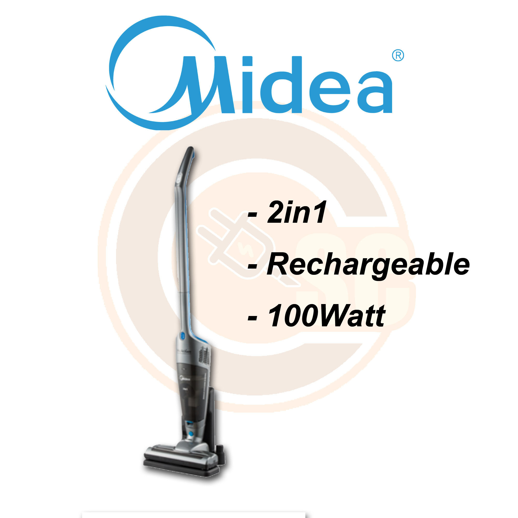 Bubble Wrapped Midea In Cordless Rechargeable Vacuum Cleaner Mvc