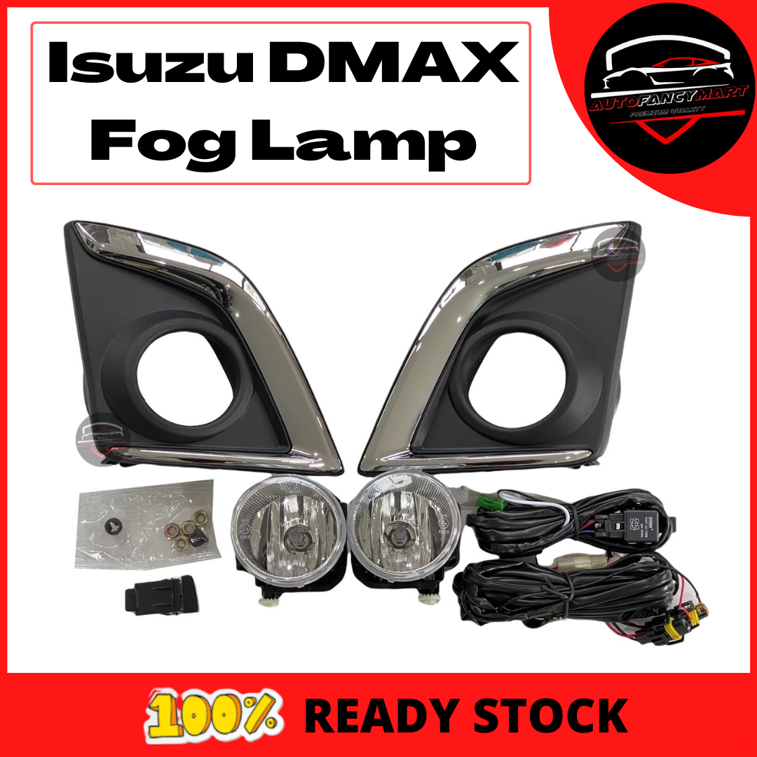 Isuzu D Max DMAX 2015 2019 DLAA Fog Lamp Fog Light With Bulb Lazada