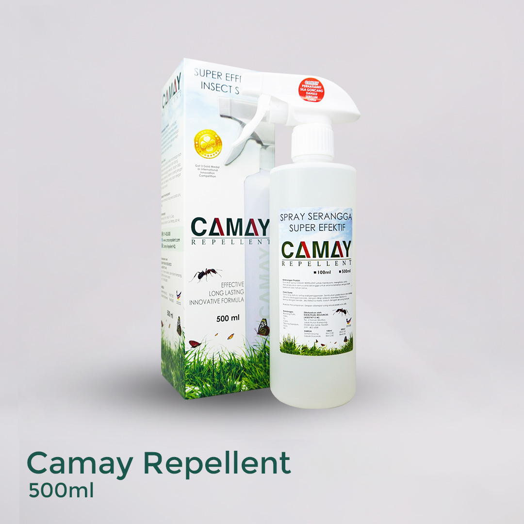 Camay Spray Insect Repellent Semut Lipas Pepijat Lalat Pijat Kamitetep