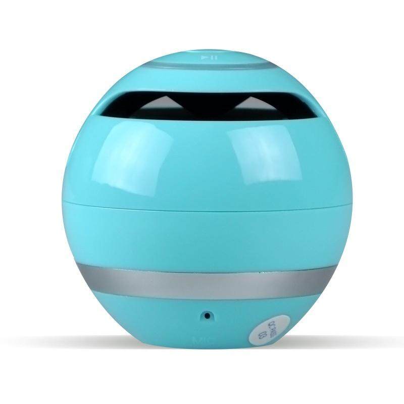 ใหม่สีลำโพงบลูทูธไฟ LED ไร้สายซับวูฟเฟอร์แบบพกพา FM