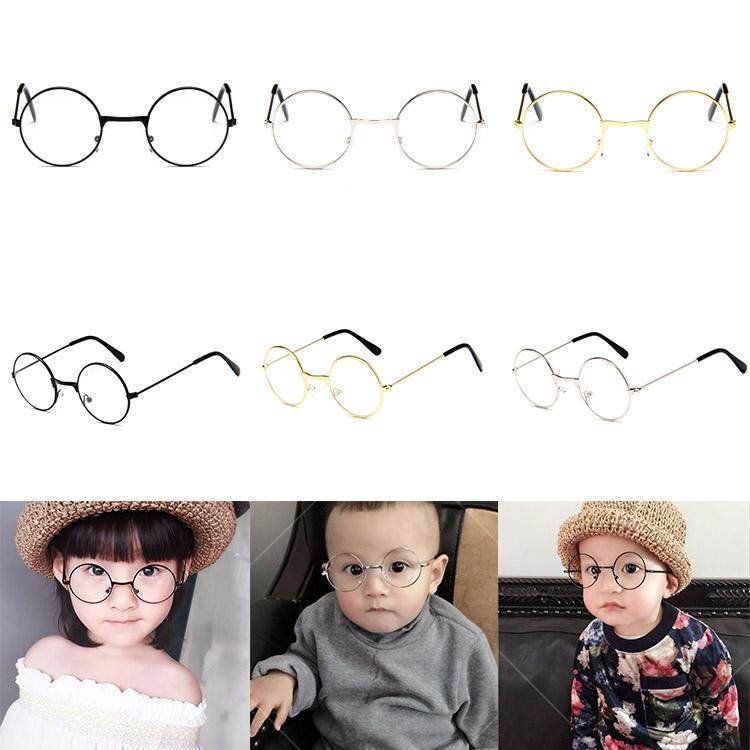 เด็กชาย VINTAGE รอบเด็กแว่นตาโลหะกรอบฝาครอบล้อเด็กกระจกแบนแว่นตาเจ้าชาย เด็กชาย VINTAGE รอบเด็กแว่นตาโลหะกรอบฝาครอบล้อเด็กกระจกแบนแว่นตาเจ้าชาย
