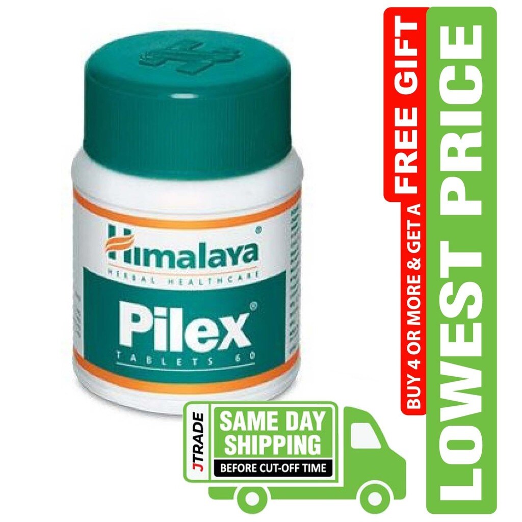 Himalaya Pilex 60 Tablets Hemorrhoids ORIGINAL Lazada