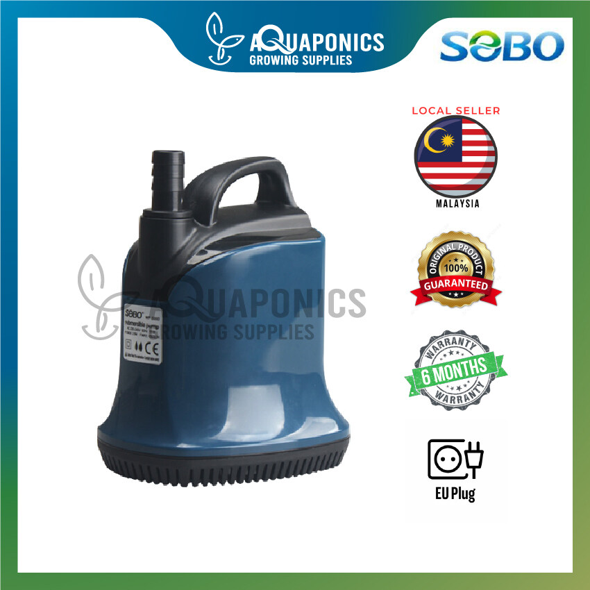 SOBO Aquarium Submersible Water Pump Hydroponics Aquaponics Tank WP