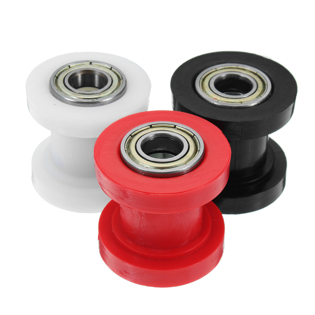 1Pcs Plastic Chain Roller Slider Pulley Tensioner Wheel Guide For Pit