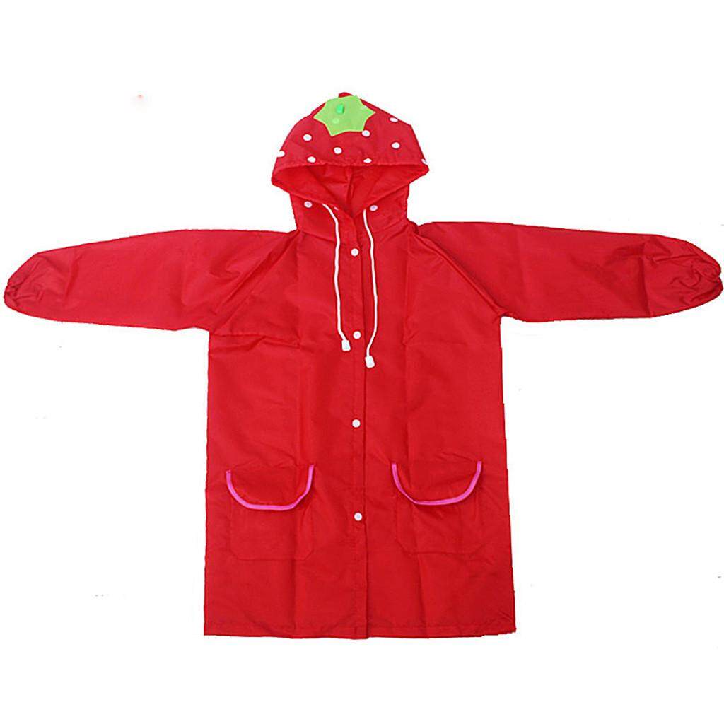 KATATA เด็กวัยหัดเดิน Rain JACKET การ์ตูนเด็กหญิงเด็กชายเสื้อกันฝนกันน้ำ Hooded ชุดกันฝนยาว KATATA เด็กวัยหัดเดิน Rain JACKET การ์ตูนเด็กหญิงเด็กชายเสื้อกันฝนกันน้ำ Hooded ชุดกันฝนยาว