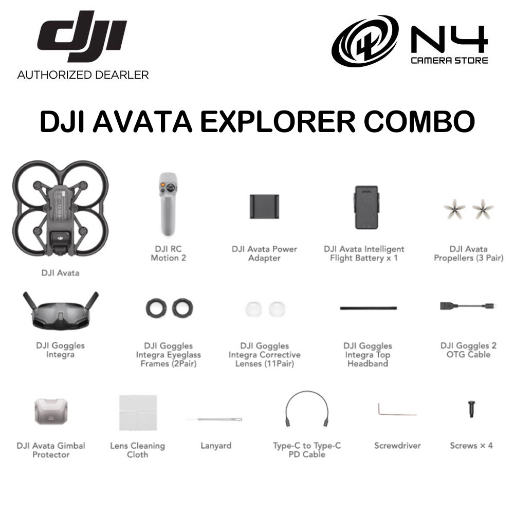 DJI Avata Camera Drones Immersive Flight Intuitive Control 4K