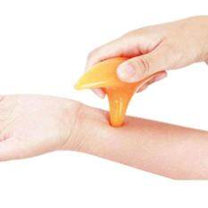 1pc Massage Synthetic Beeswax resin Wax Triangle Body Acupoint Acupuncture Point Scrape Gua Sha Board Rod Foot Massage