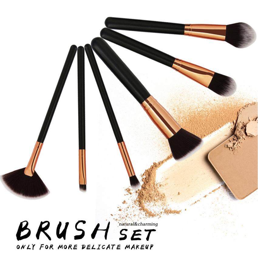 2Colors 6pcs/set Makeup แปรงแต่งหน้า Kit Powder รองพื้น Concealer อายแชโดว์ Brushes Beauty Tool - intl 2Colors 6pcs/set Makeup แปรงแต่งหน้า Kit Powder รองพื้น Concealer อายแชโดว์ Brushes Beauty Tool - intl