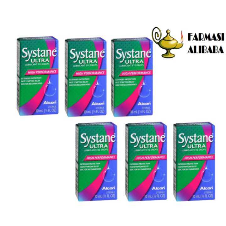 alcon systane ultra eye drop 5ml (6 bottles)