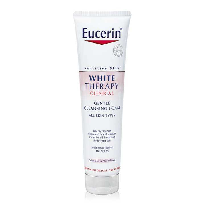 eucerin03 white therapy clinical gentle cleansing foam 150 ml