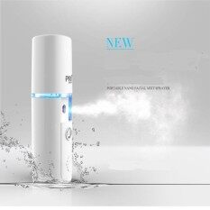 (Fast Delivery)USB Rechargeable Nano Facial Steamer Mini Handy Face Sprayer Portable Moisturizing Atomization Beauty Device(Ready Stock)