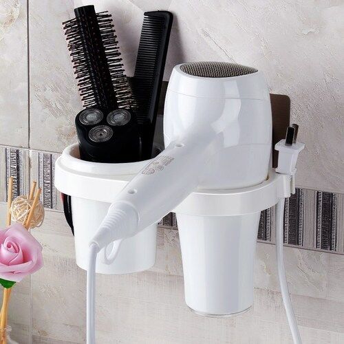 Pengering Rambut Tidak Perlu Selusin Bore Toilet untuk Menggantungkan Dinding Pemasangan Terbaik Multi Fungsi menaruh Rambut Pengering Tabung Rak Domestik Pengeluaran Gantung-Internasional