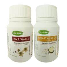 Halagel Black Seed Oil Softgel (1 Unit) + Virgin Coconut Oil (1 Unit)