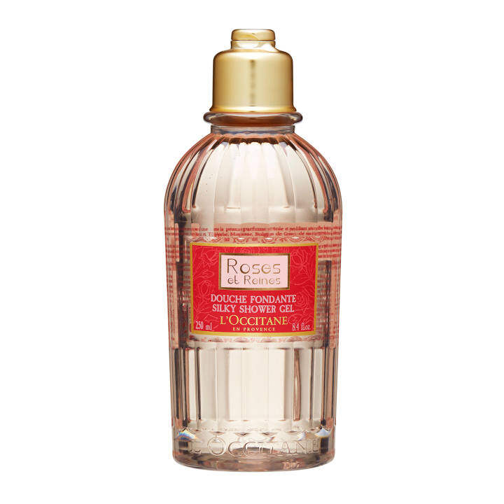 l"occitane roses et reines silky shower gel 8.4oz