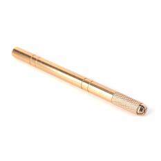 Microblading Pen Tattoo Machine Permanent Makeup Eyebrow Tattoo Manual Pen Gold
