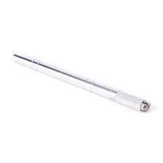 Microblading Pen Tattoo Machine Permanent Makeup Eyebrow Tattoo Manual Eyebrow Silver