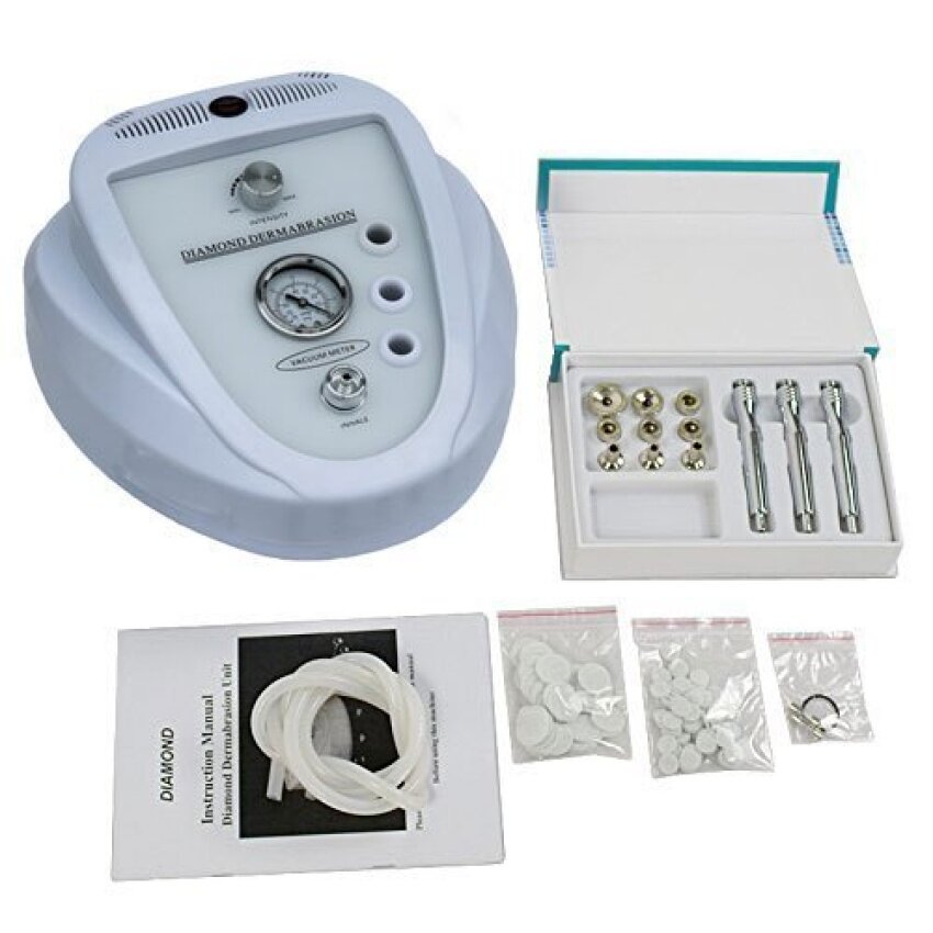 Baru Pro Diamond Dermabrasion Mikrodermabrasi Mesin Aman SkinPeel Kulit Peremajaan Kulit Lift Mengencangkan Mesin Kecantikan W/9 Wands3 Tips 2 Packs Filter Cotton D60-Intl
