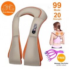 GADGET HERO 99 Mode Punch Neck Body Cervical Shawls Power Drum Massage Therapy