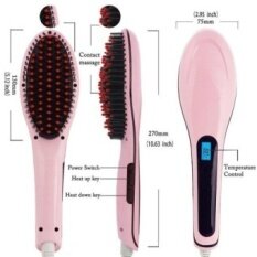 Professional Hair Straightener Brush(Original NASV)--instant MagicSilky Straight Hair Styling. Anion Hair Care. Anti Scald(OVERSEAS)
